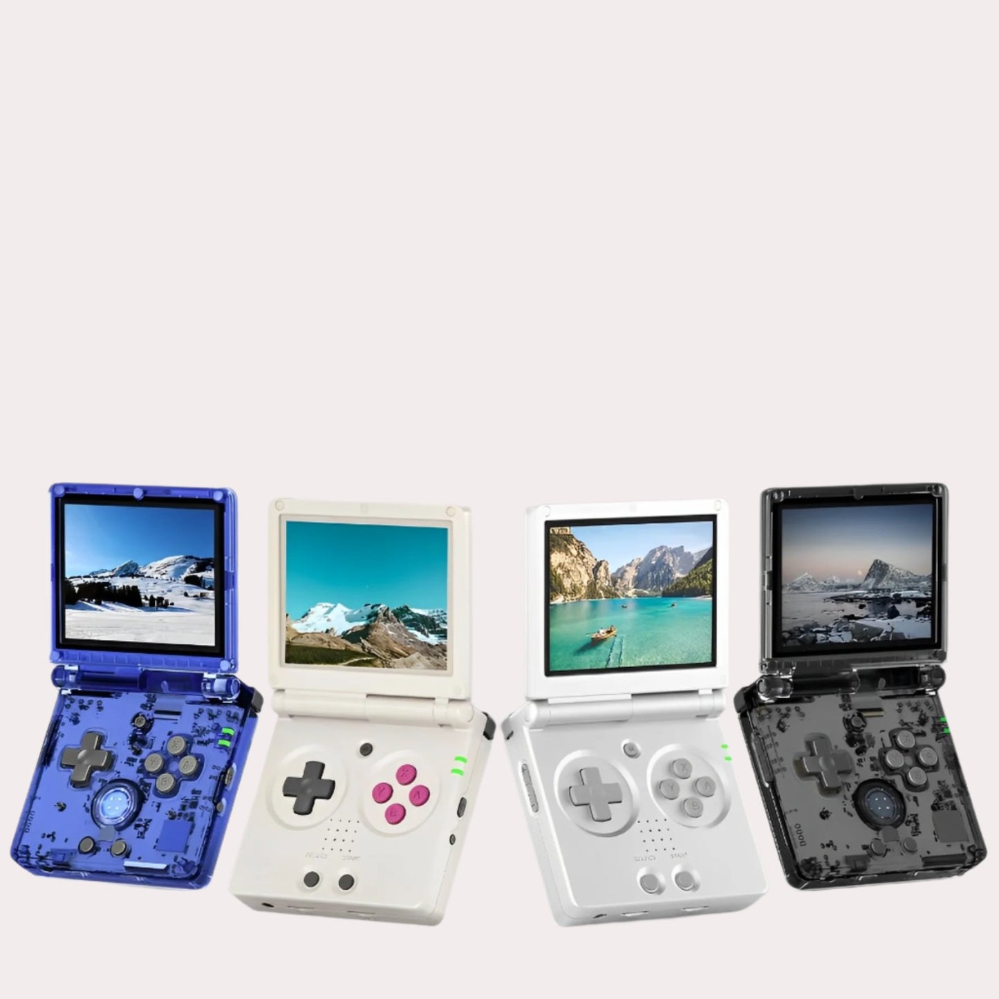 ANBERNIC RG35XXSP Flip Portable Console full set