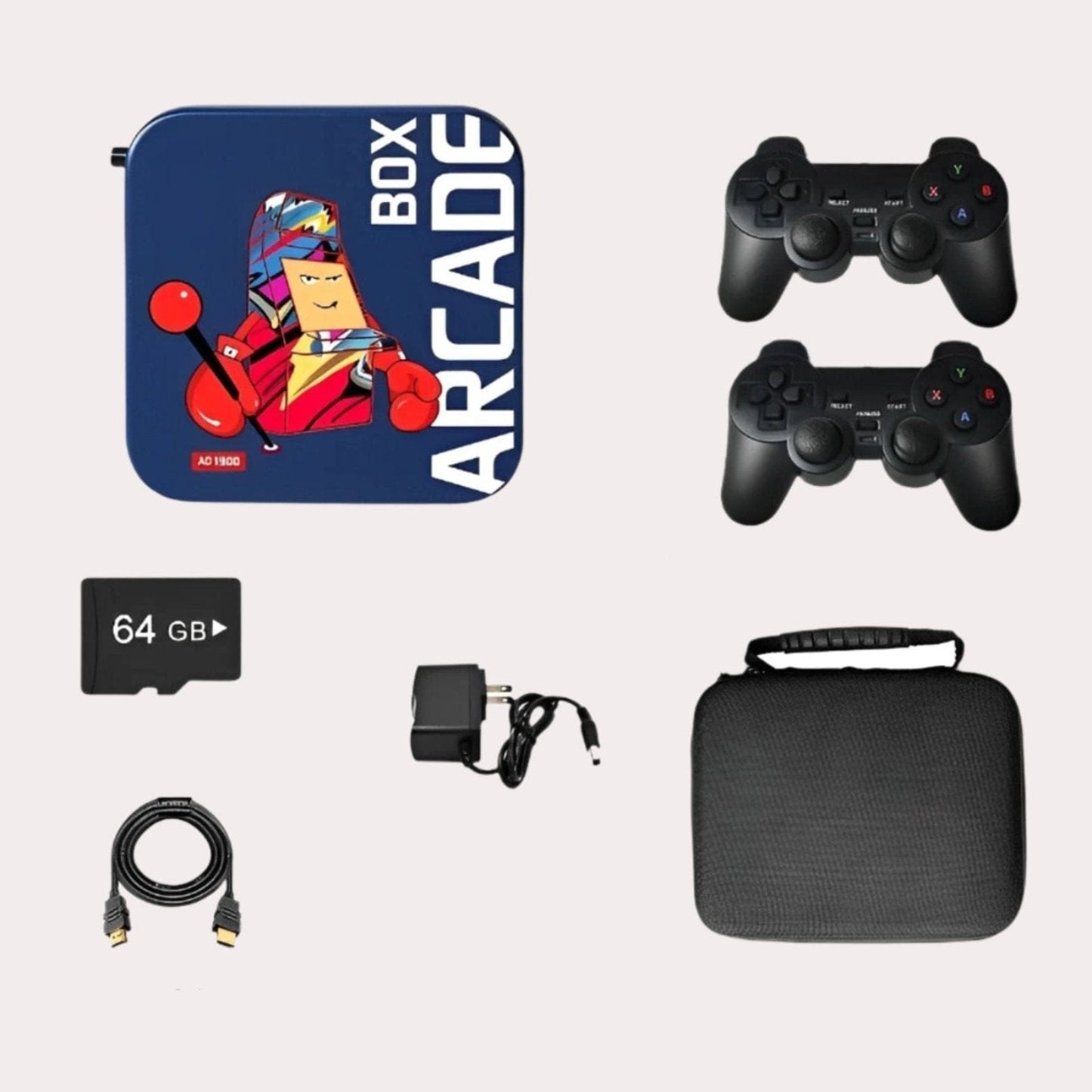 Arcade_box_console_for TV with retro video games