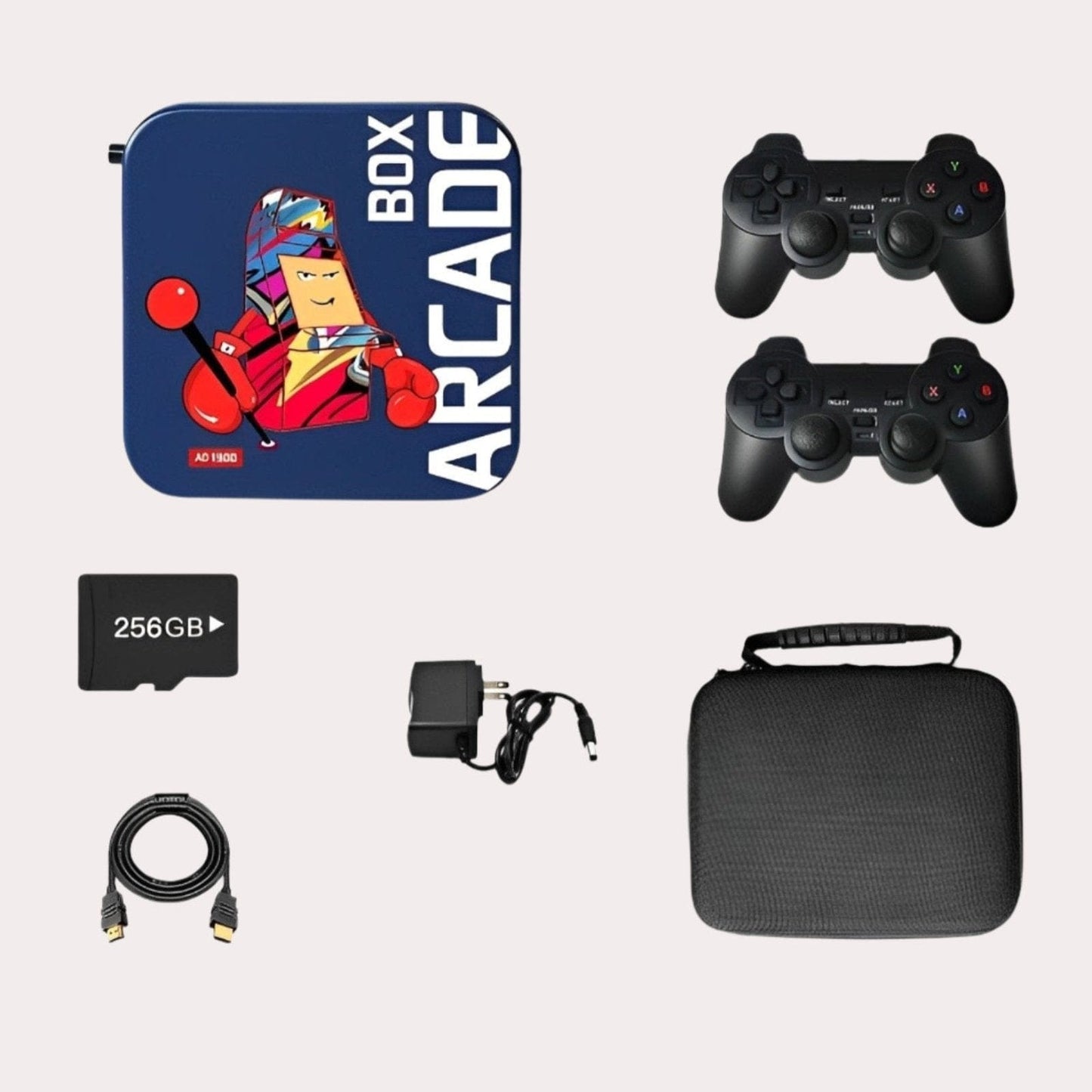 Arcade_box_console_for TV with retro video games