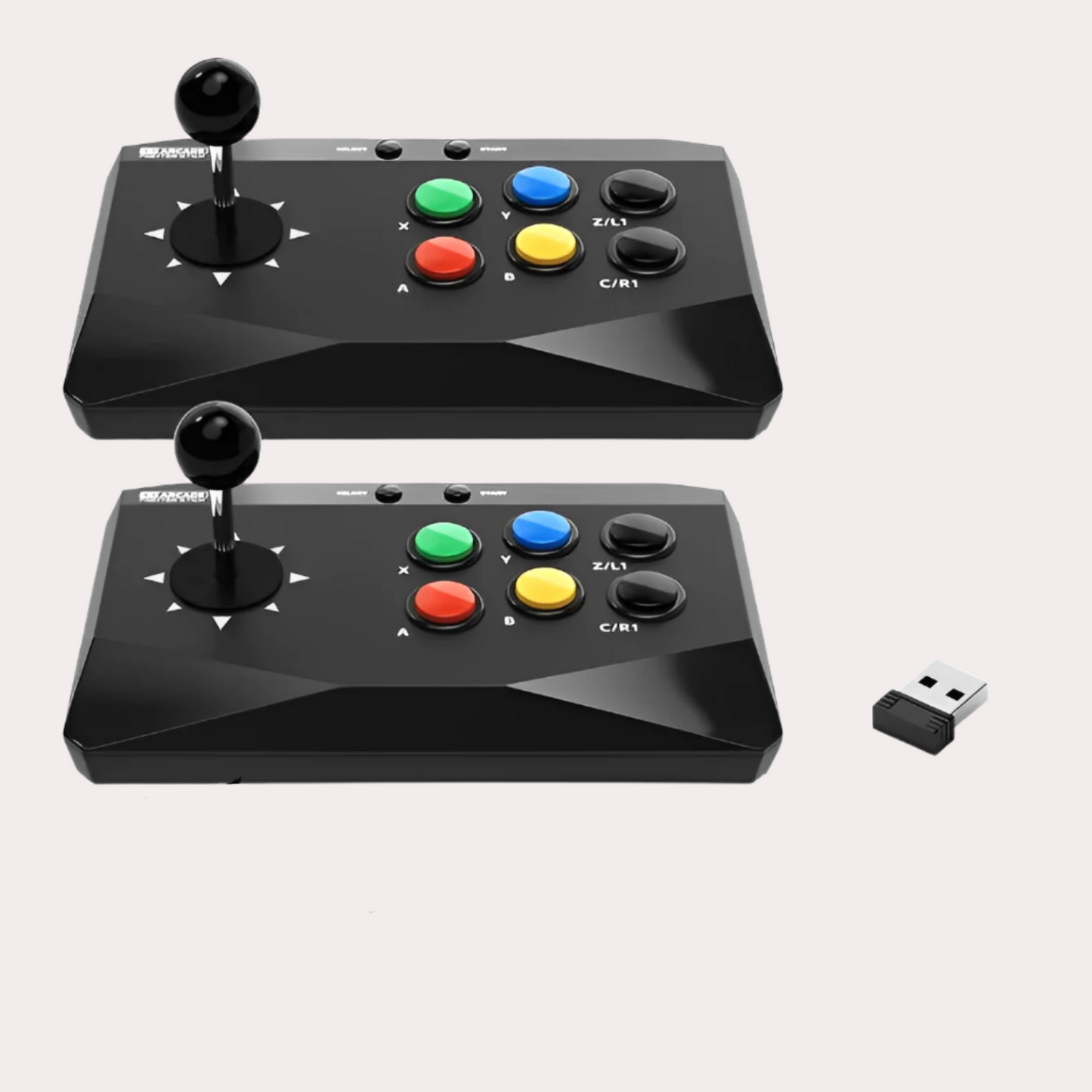 DATA FROG Arcade Fighter Stick for PC double