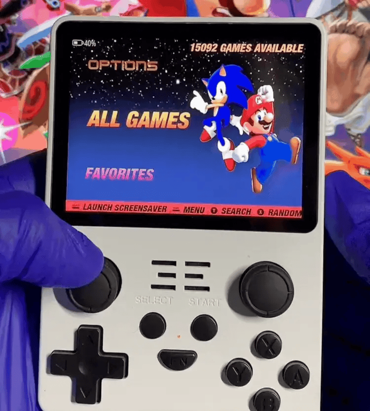 RG35XX Plus Videospielkonsole