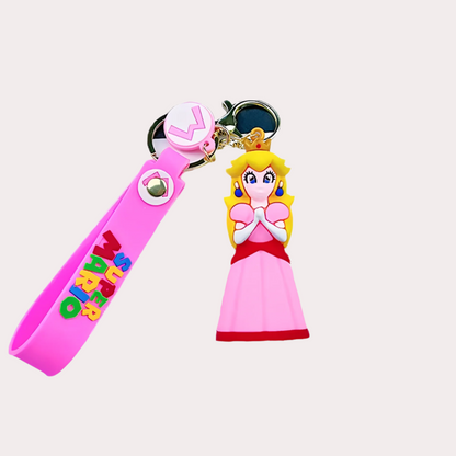 Princess Peach keychain