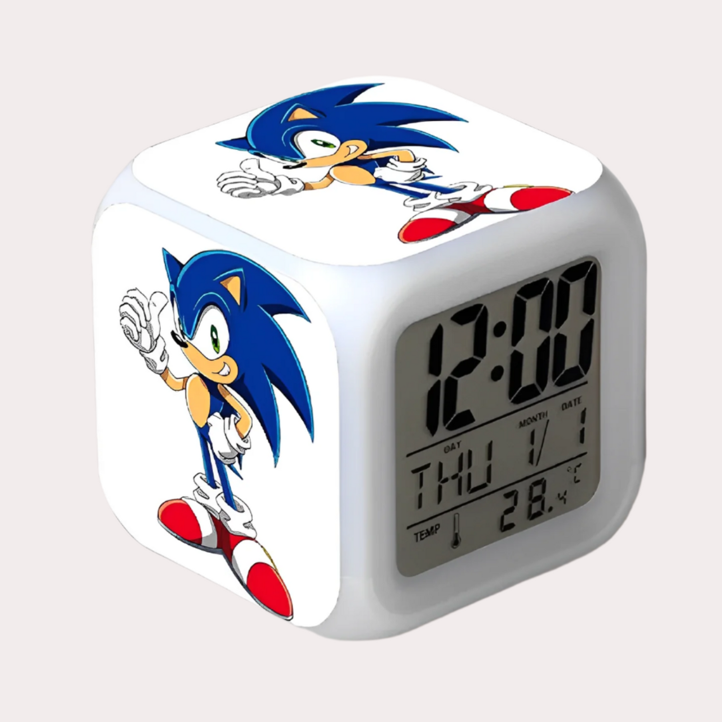 Sonic_Classic_1 alarm clock