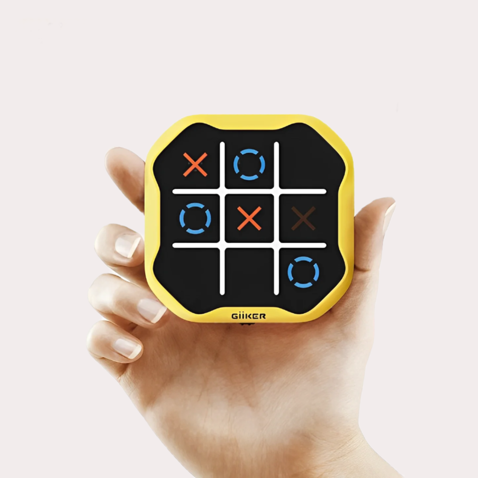 Super TIC-TAC-TOE BOLT Console in hands