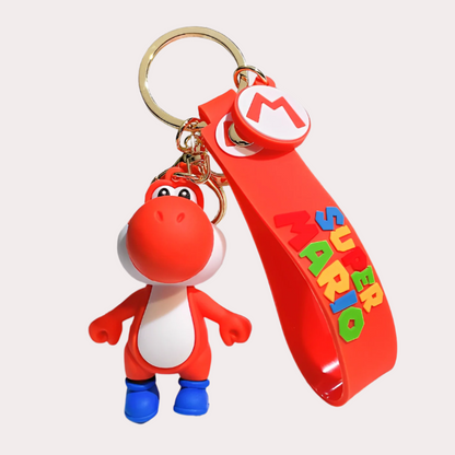 Yoshi keychain red