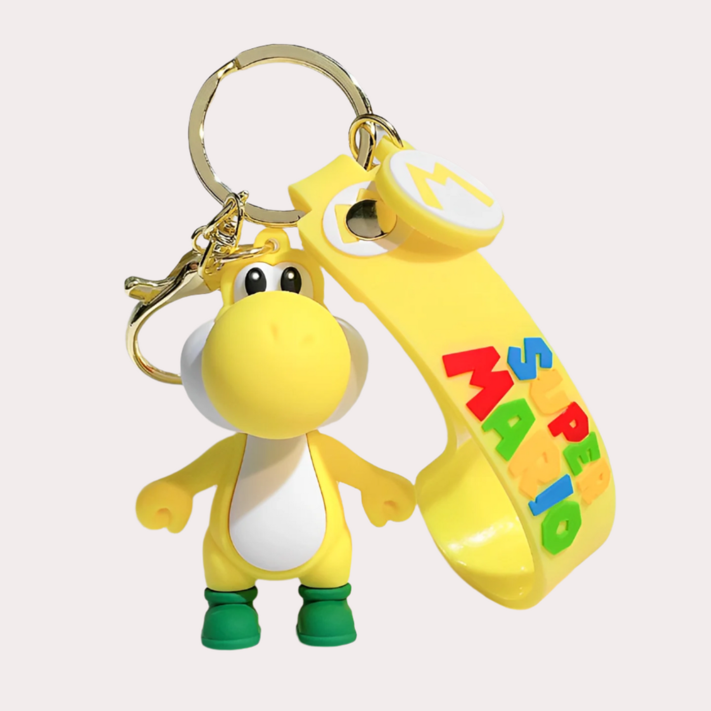 Yoshi keychain  yellow