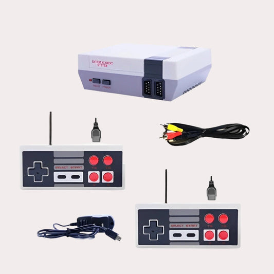 Mini NES console for TV with retro video games